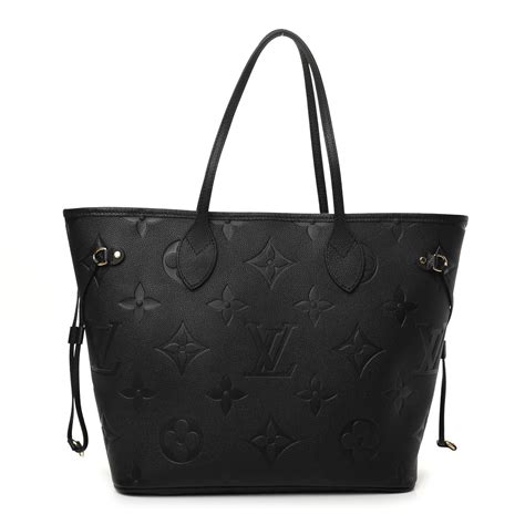 louis vuitton black embossed neverfull|louis vuitton neverfull buy online.